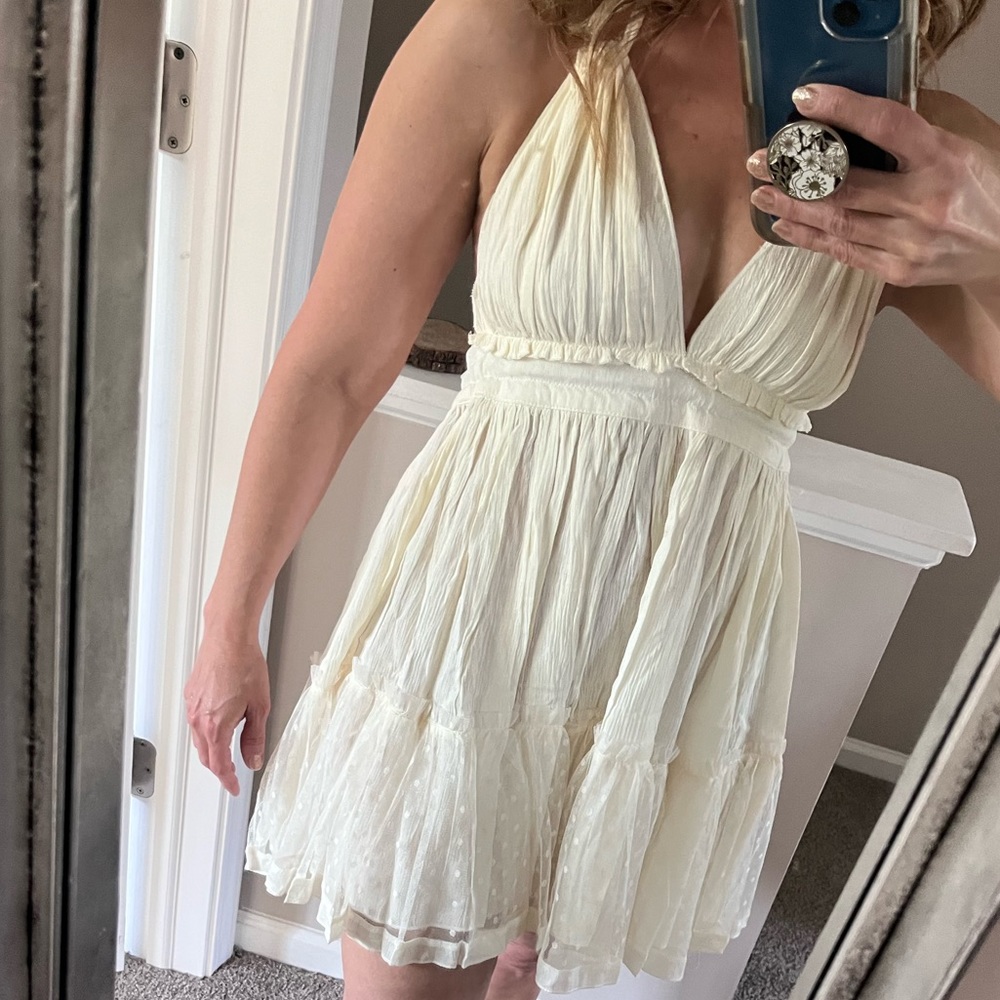 New Boho Lace Tunic Dress Festival Beach Dress